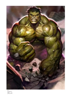 The Hulk - The Incredible Hulk Fine Art Print by Ryan Brown