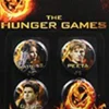The Hunger Games - Cast Pins (Set of 4)