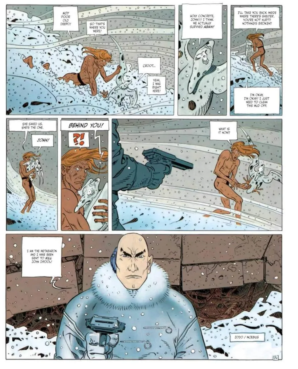 The Incal by Jodorowsky & Moebius Hardcover Book