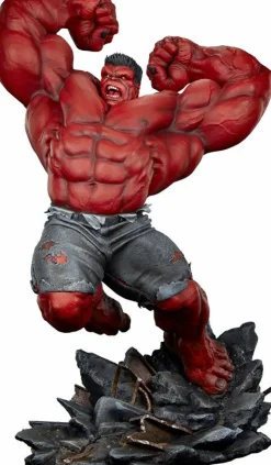 The Incredible Hulk - Red Hulk Thunderbolt Ross Premium Format Statue (Store Exclusive)