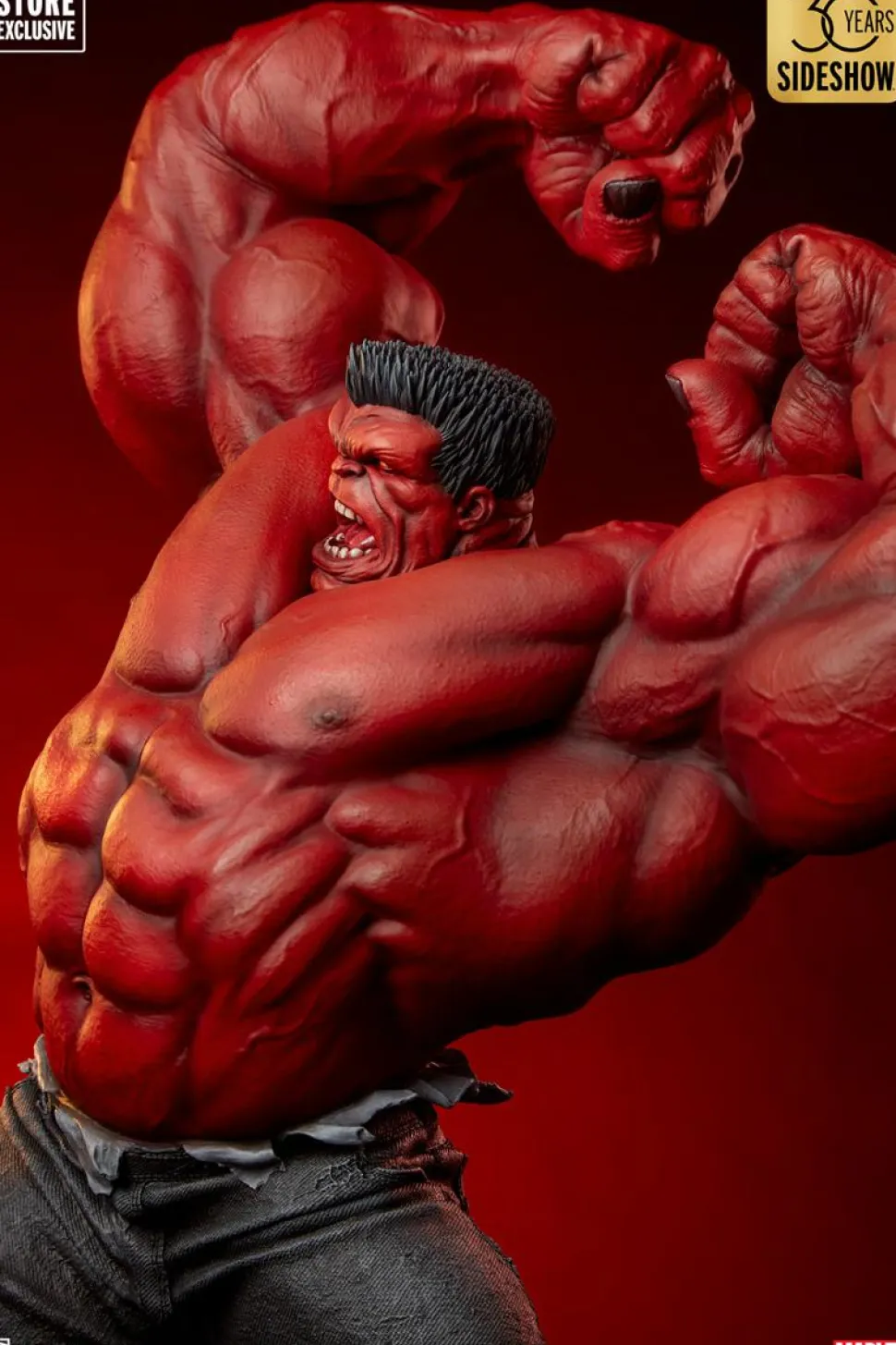 The Incredible Hulk - Red Hulk Thunderbolt Ross Premium Format Statue (Store Exclusive)