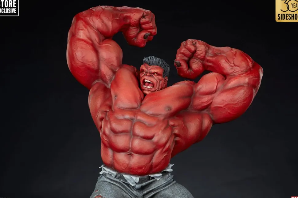 The Incredible Hulk - Red Hulk Thunderbolt Ross Premium Format Statue (Store Exclusive)