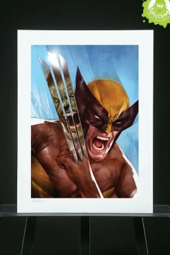 The Incredible Hulk - The Incredible Hulk vs. Wolverine Fine Art Print by Ben Oliver