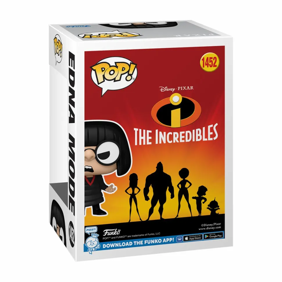 The Incredibles - Edna Mode Pop! Vinyl Figure (2024 Summer Convention Exclusive) (Popcultcha Exclusive)