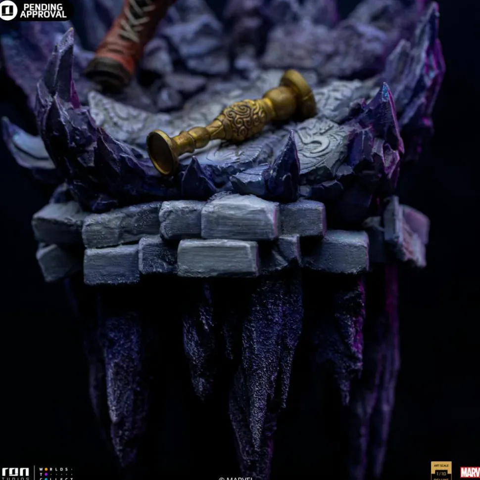 The Infinity Gauntlet - Captain America Deluxe 1/10th Scale Statue