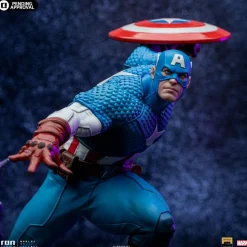 The Infinity Gauntlet - Captain America Deluxe 1/10th Scale Statue