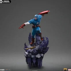 The Infinity Gauntlet - Captain America Deluxe 1/10th Scale Statue