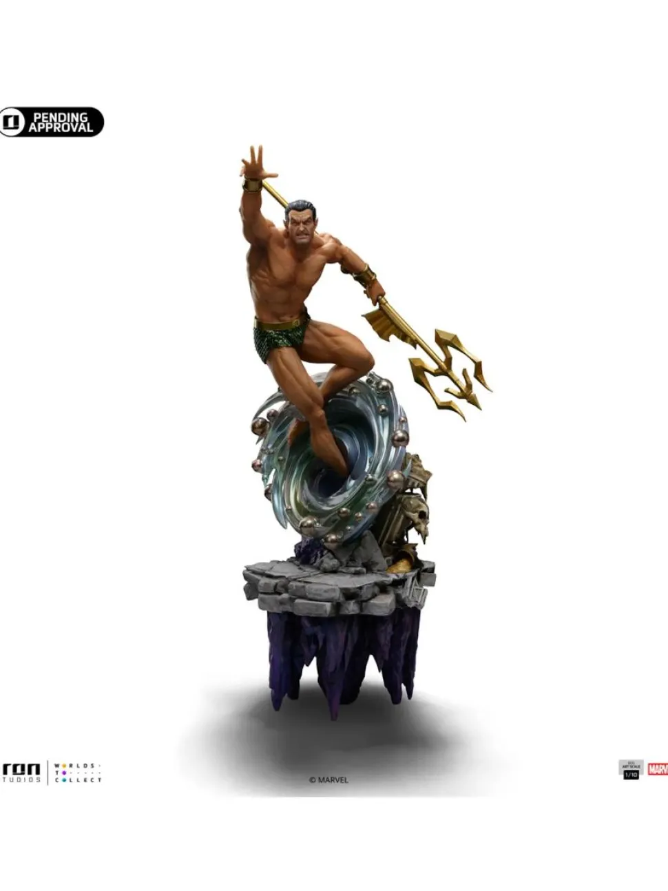 The Infinity Gauntlet - Namor the Sub-Mariner 1/10th Scale Statue