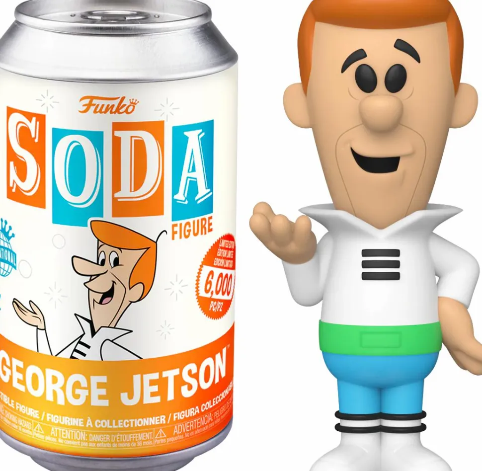 The Jetsons - George Jetson Vinyl SODA Figure in Collector Can (International Edition)