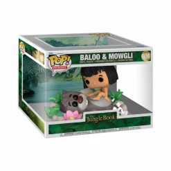 The Jungle Book (1967) - Baloo & Mowgli Pop! Moment Vinyl Figure