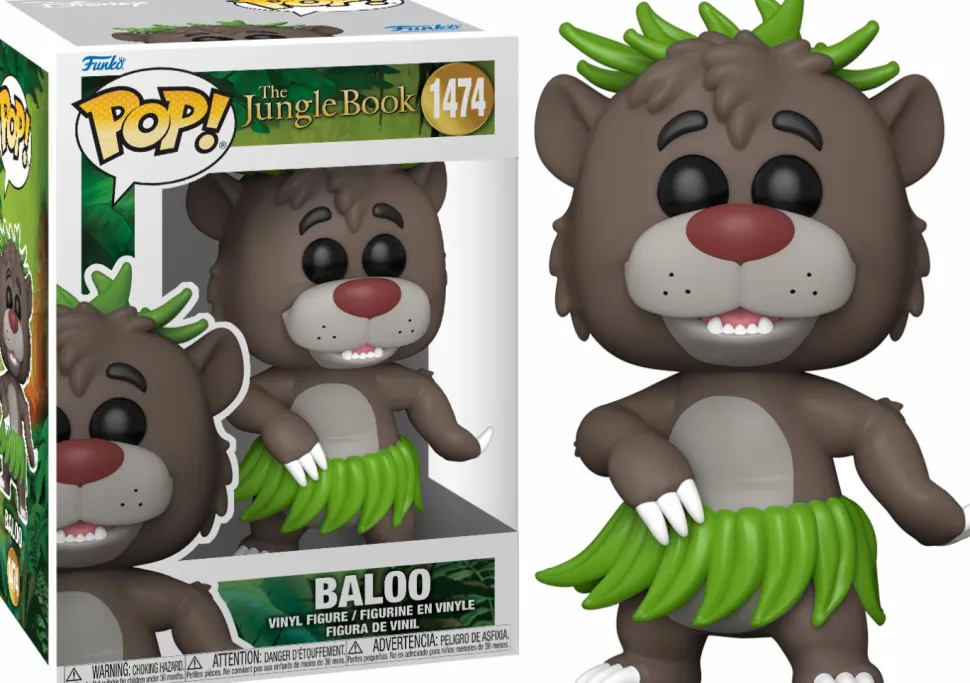 The Jungle Book (1967) - Baloo Pop! Vinyl Figure