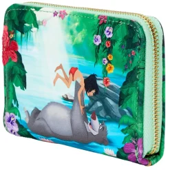 The Jungle Book (1967) - Bare Necessities 4” Faux Leather Zip-Around Wallet