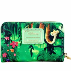 The Jungle Book (1967) - Bare Necessities 4” Faux Leather Zip-Around Wallet