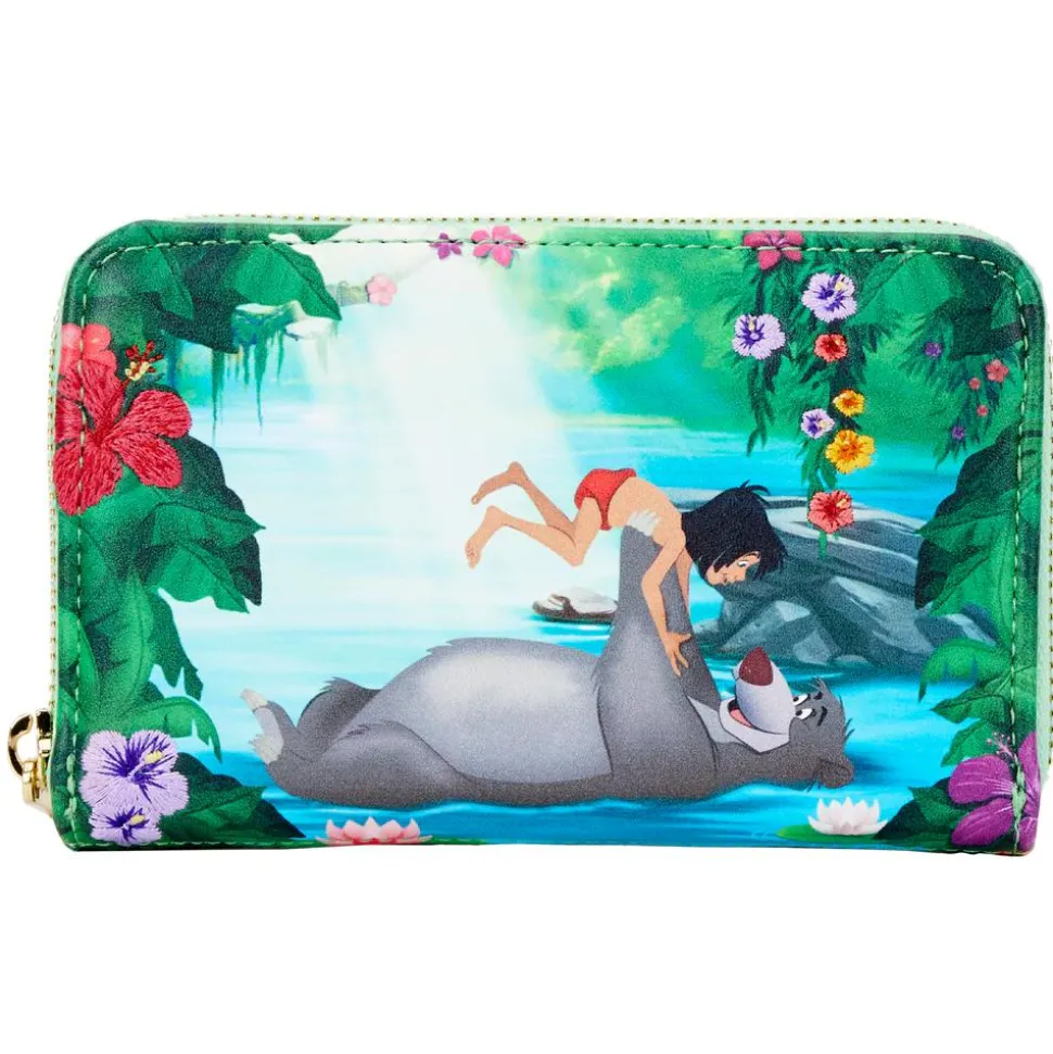 The Jungle Book (1967) - Bare Necessities 4” Faux Leather Zip-Around Wallet
