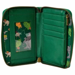 The Jungle Book (1967) - Book 4” Faux Leather Zip-Around Wallet