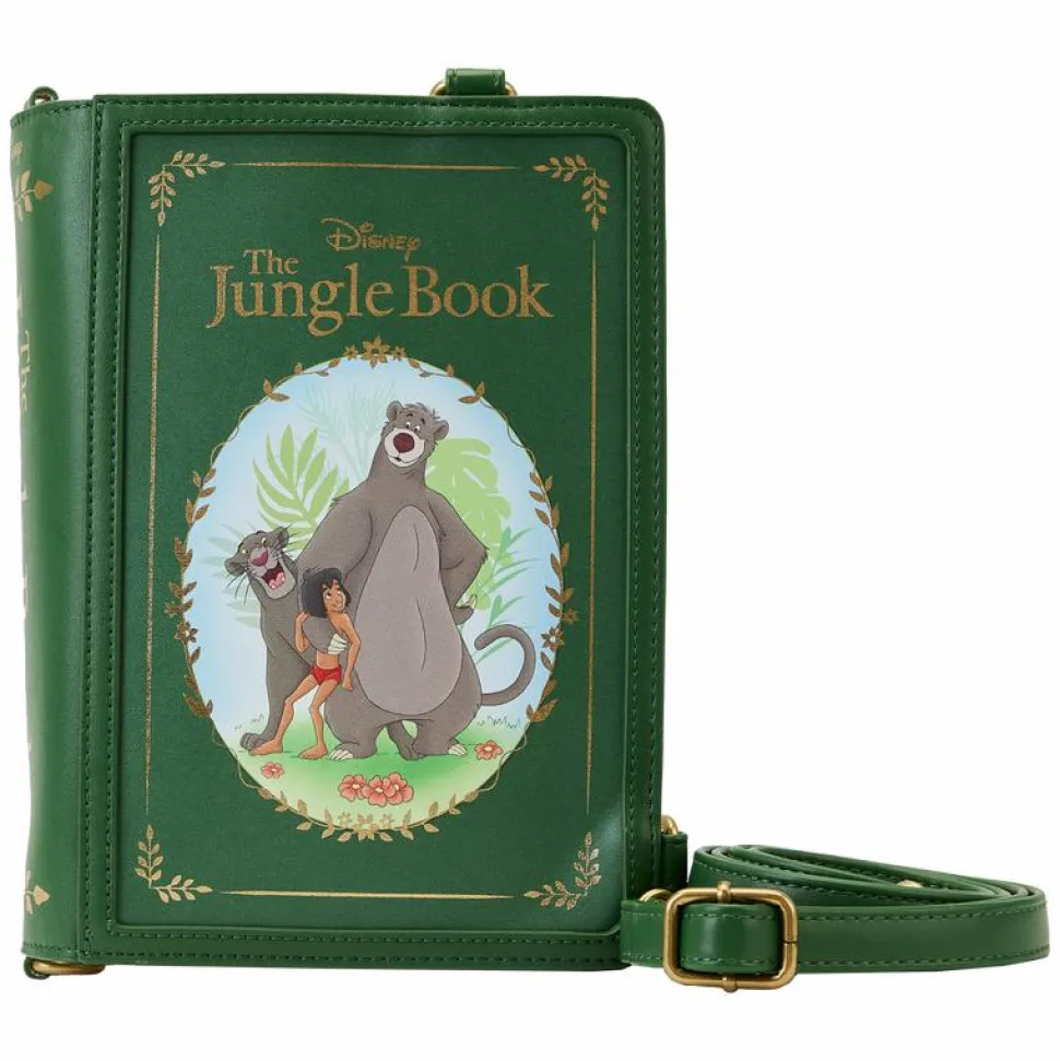 The Jungle Book (1967) - Book 9” Faux Leather Convertible Backpack