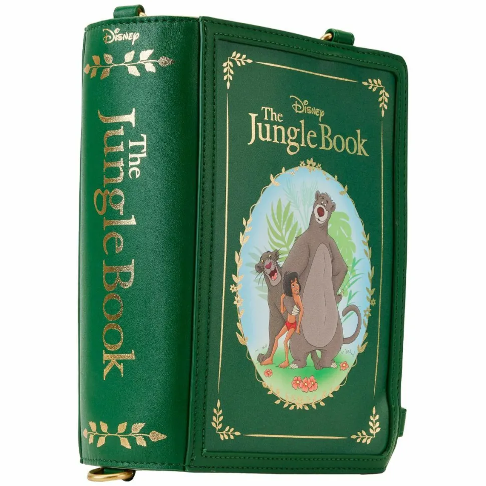 The Jungle Book (1967) - Book 9” Faux Leather Convertible Backpack