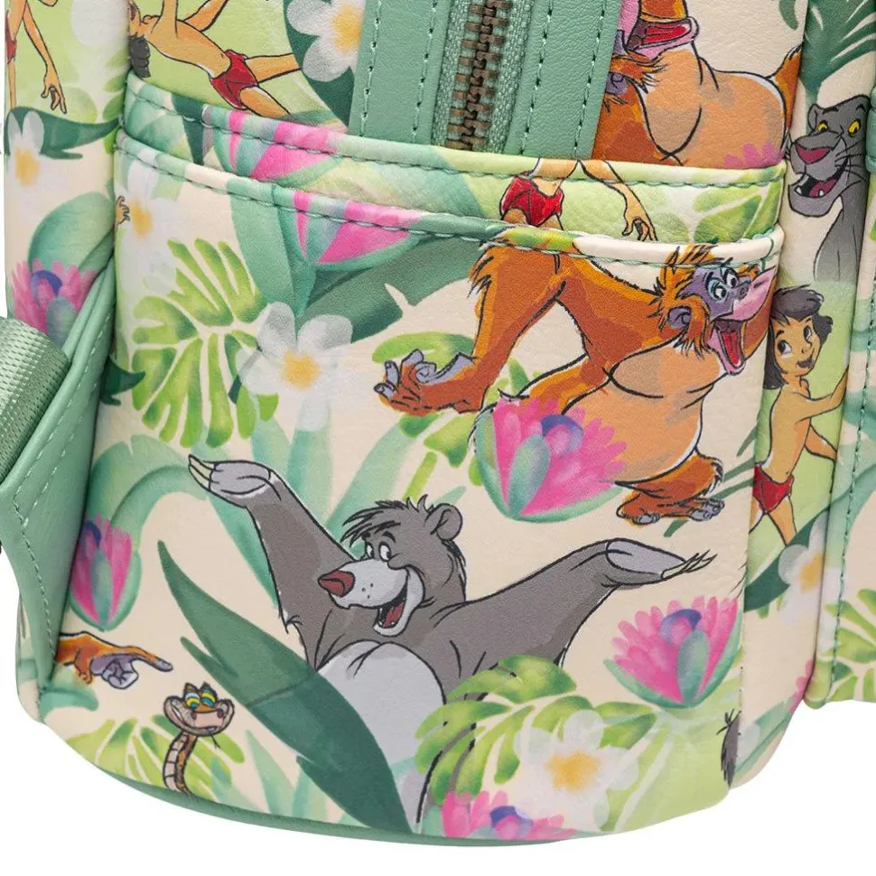 The Jungle Book (1967) - Friends 10” Faux Leather Mini Backpack