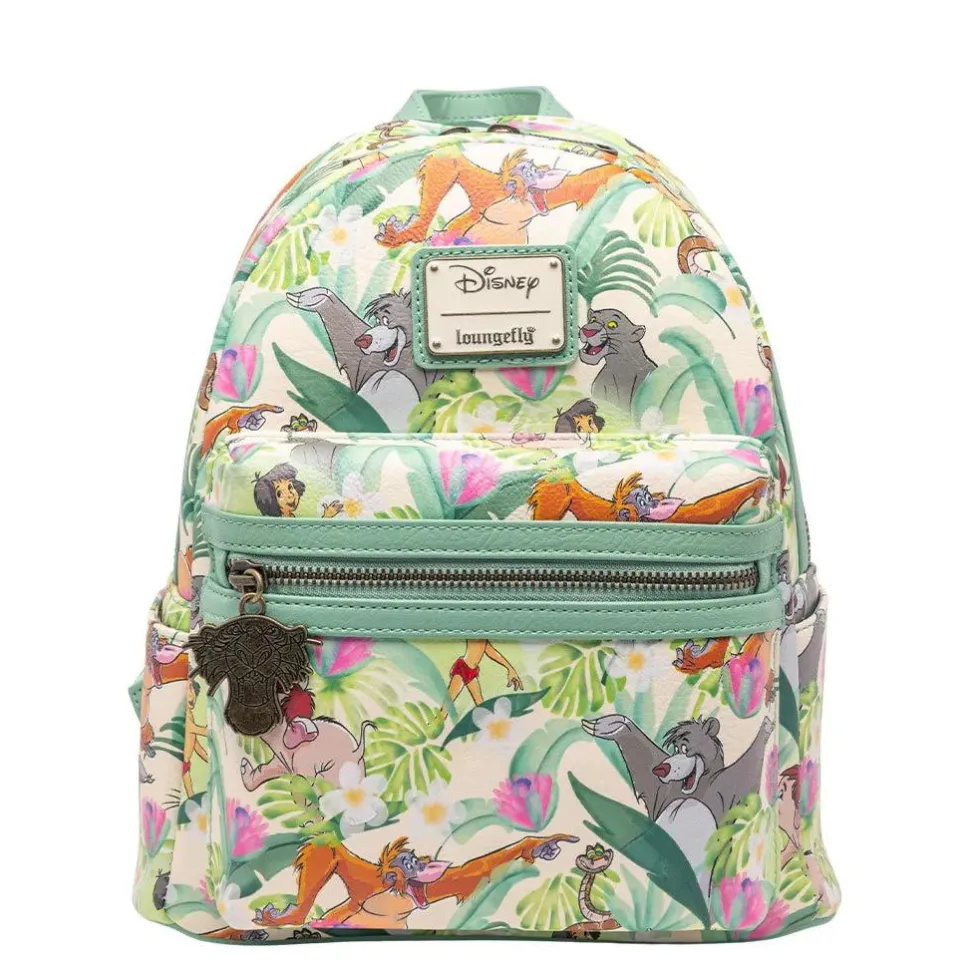 The Jungle Book (1967) - Friends 10” Faux Leather Mini Backpack