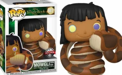 The Jungle Book - Mowgli with Kaa Pop! Vinyl Figure