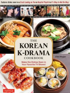 The Korean K-Drama Cookbook by Choi Heejae Hardcover Book