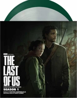 The Last Of Us - Season 1 Original Television Soundtrack by Gustavo Santaolalla & David Fleming 2xLP Vinyl Record (Clear & Green Coloured Vinyl)