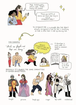 The League of Super Feminists by Mirion Malle Hardcover Book