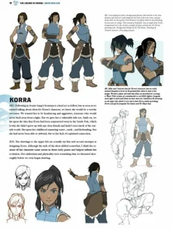 The Legend of Korra - The Art of the Animated Series Book One: Air Hardcover Book (Second Edition)
