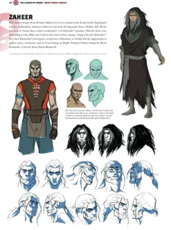 The Legend of Korra - The Art of the Animated Series Book Three: Change Hardcover Book (Second Edition)