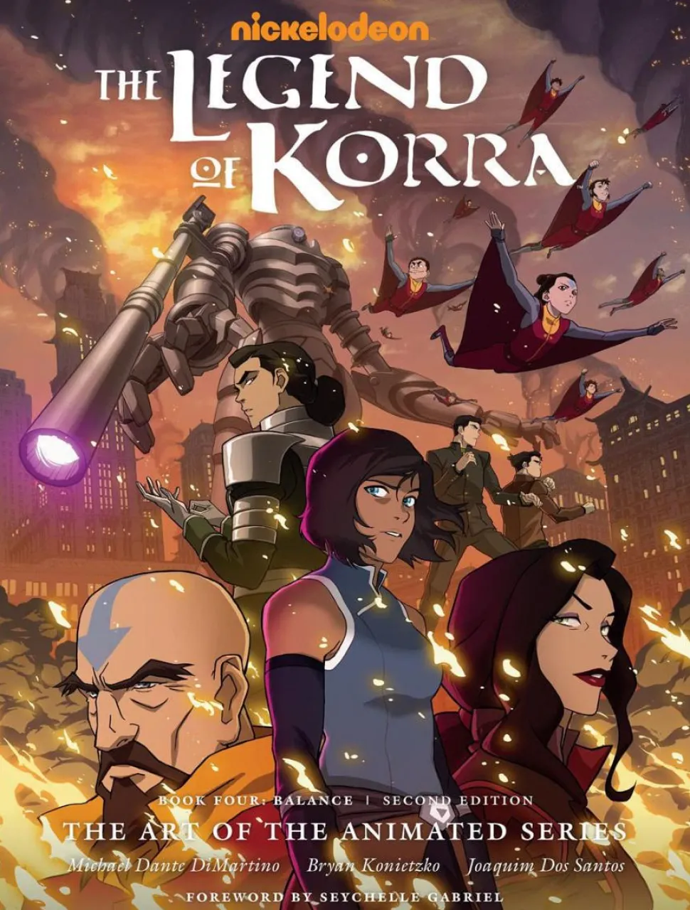 The Legend of Korra - The Art of the Animated Series Book Four: Balance Hardcover Book (Second Edition)