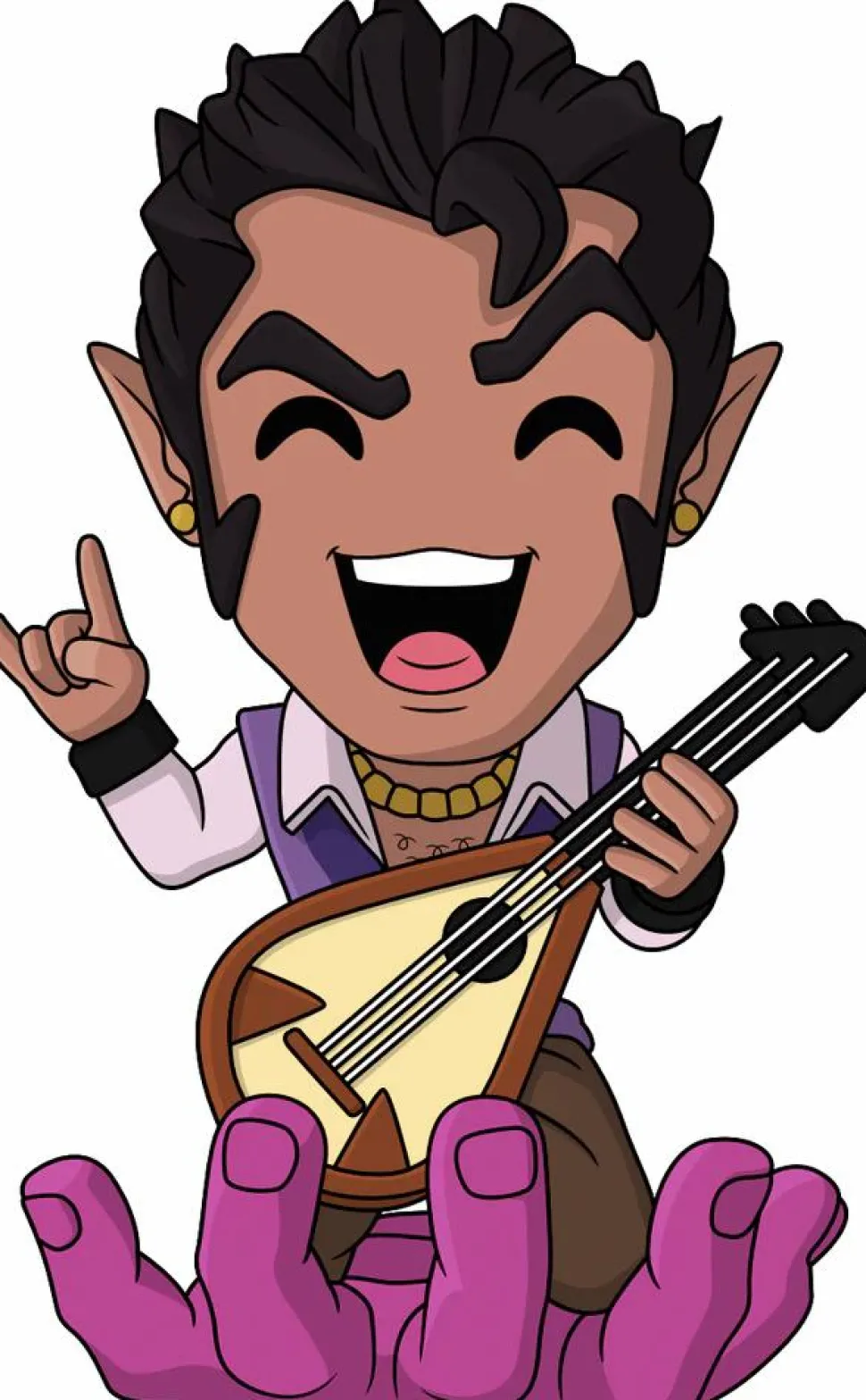 The Legend of Vox Machina (2022) - Scanlan Shorthalt 4.5" Vinyl Figure