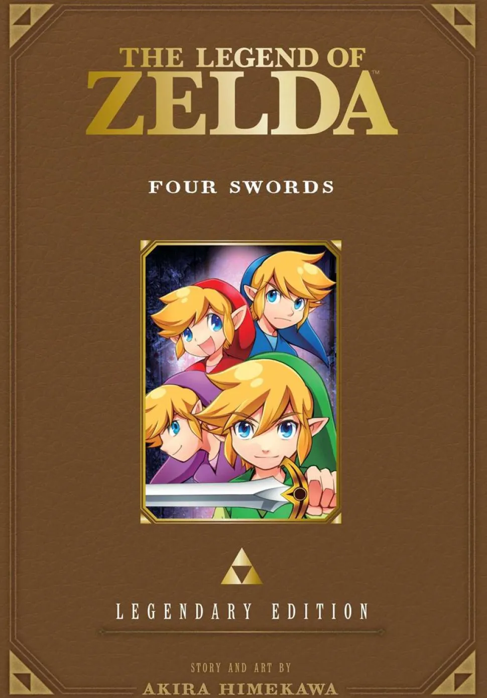 The Legend of Zelda - Four Swords Adventures Legendary Edition Manga Paperback Book