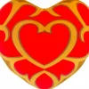The Legend of Zelda - Heart Container Club Mocchi Mocchi Heart 15" Plush