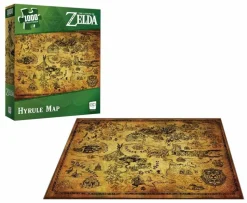The Legend of Zelda - Hyrule Map 1000 Piece Jigsaw Puzzle