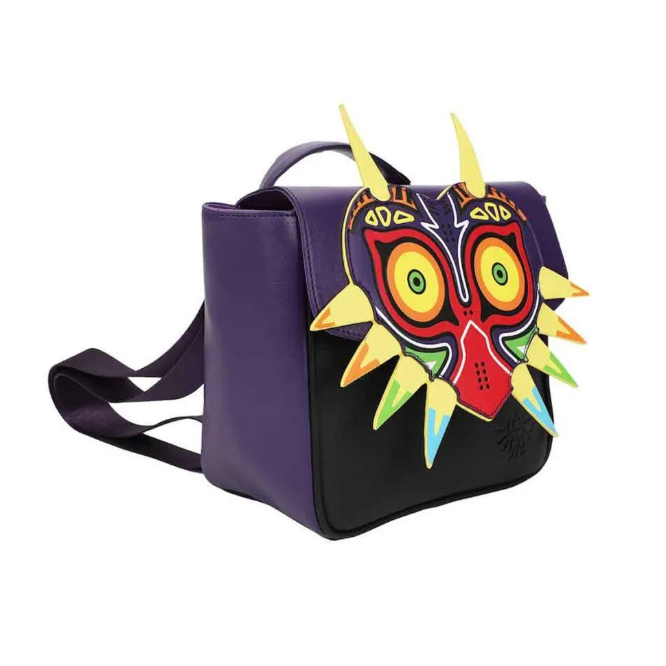 The Legend of Zelda - Majora's Mask 8" Faux Leather Convertible Mini Backpack