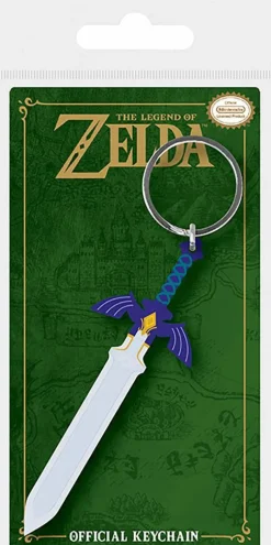 The Legend of Zelda - Master Sword Rubber Keychain