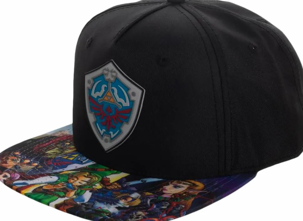 The Legend of Zelda - Sublimated Flat Bill Adjustable Snapback Hat