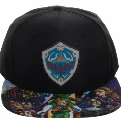 The Legend of Zelda - Sublimated Flat Bill Adjustable Snapback Hat