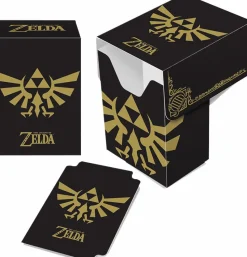 The Legend of Zelda - Ultra Pro Black and Gold Full View Deck Box