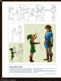 The Legend of Zelda: Breath of the Wild - Creating a Champion Deluxe Hero’s Edition Hardcover Book