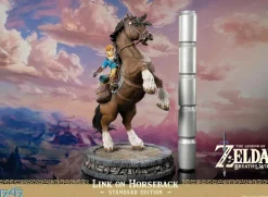The Legend of Zelda: Breath of the Wild - Link on Horseback 22” Statue