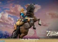 The Legend of Zelda: Breath of the Wild - Link on Horseback 22” Statue