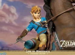 The Legend of Zelda: Breath of the Wild - Link on Horseback 22” Statue