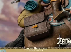 The Legend of Zelda: Breath of the Wild - Link on Horseback 22” Statue