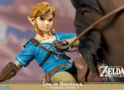 The Legend of Zelda: Breath of the Wild - Link on Horseback 22” Statue
