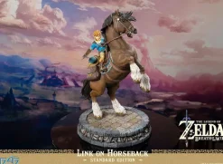 The Legend of Zelda: Breath of the Wild - Link on Horseback 22” Statue