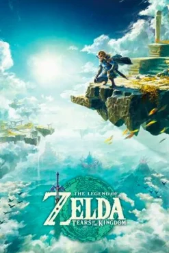 The Legend of Zelda: Tears of the Kingdom - Cover Art Poster (1197)