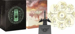 The Legend of Zelda: Tears of the Kingdom - Original Video Game Soundtrack 9xCD Album with Master Sword Shaped USB Limited Edition Box Set