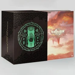 The Legend of Zelda: Tears of the Kingdom - Original Video Game Soundtrack 9xCD Album with Master Sword Shaped USB Limited Edition Box Set