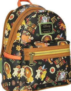 The Lion King (1994) - Character Tribal 10" Faux Leather Mini Backpack
